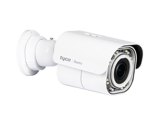 American Dynamics IES02-B12-BI04 Illustra Essentials 2MP Outdoor Network IR Bullet Camera, 2.7-13.5mm Lens, White