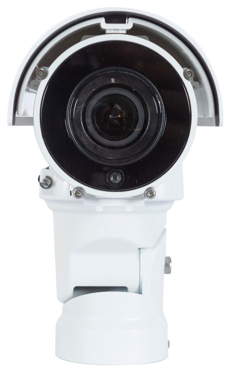 ExacqVision IPS02-B12-OI03 brings serious performance to demanding security environments. It features a powerful 2-megapixel indoor/outdoor bullet design built for mission-critical surveillance with a 2MP IR bullet camera with edge AI, 60 fps, TWDR, PoE, IP67/IK10, and night vision.