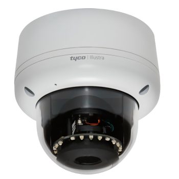 ExacqVision IPS02-D17-OI04 ExacqVision IPS02-D17-OI04 2MP IR mini-dome camera with 60 FPS, a varifocal lens, IP67, and IK10.