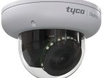 ExacqVision IPS02-D17-OI04 2MP IR mini-dome camera with 60 FPS, a varifocal lens, IP67, and IK10.