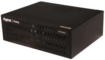 Upgrade your surveillance system with the 0804-02T-Q Hybrid Desktop Camera recorder. Includes ExacqVision software, 3-year upgrades, and hardware warranty Side View. Shop now at Collsam Distribution.