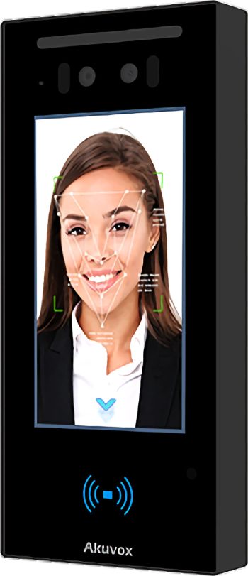 Akuvox E16C is a budget-friendly face recognition door phone, which offers excellent intercom communication and flexible access control methods like AI-powered face recognition and mobile applications. RFID, QR, and anti-spoofing security for homes and offices. It is typically used in commercial and residential applications.