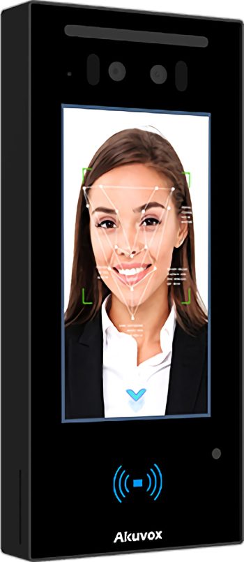 Akuvox E16C is a budget-friendly face recognition door phone, which offers excellent intercom communication and flexible access control methods like AI-powered face recognition and mobile applications. RFID, QR, and anti-spoofing security for homes and offices. It is typically used in commercial and residential applications.