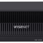 Hanwha Vision WiseNet XRN-1620SB1 NVR. 16-channel, 4K recording, PoE+ ports, AI search, and up to 24TB storage. Compatible with Wisenet IP cameras for seamless integration. Set up for remote viewing with Wisenet DDNS and a mobile app.