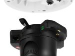 Hanwha XNV-9082R 4K Network Dome Camera. Featuring 1/2.8” CMOS sensor, 131ft (39.93 m) night vision, and 3x optical zoom. Available in black and white Assmply.