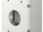 Hanwha Vision SBP-300NB installation box angled view.