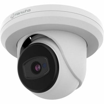 Hanwha Vision Wisenet ACE-6020R 2MP Turret Analog Camera 3.6mm Fixed Lens Left View