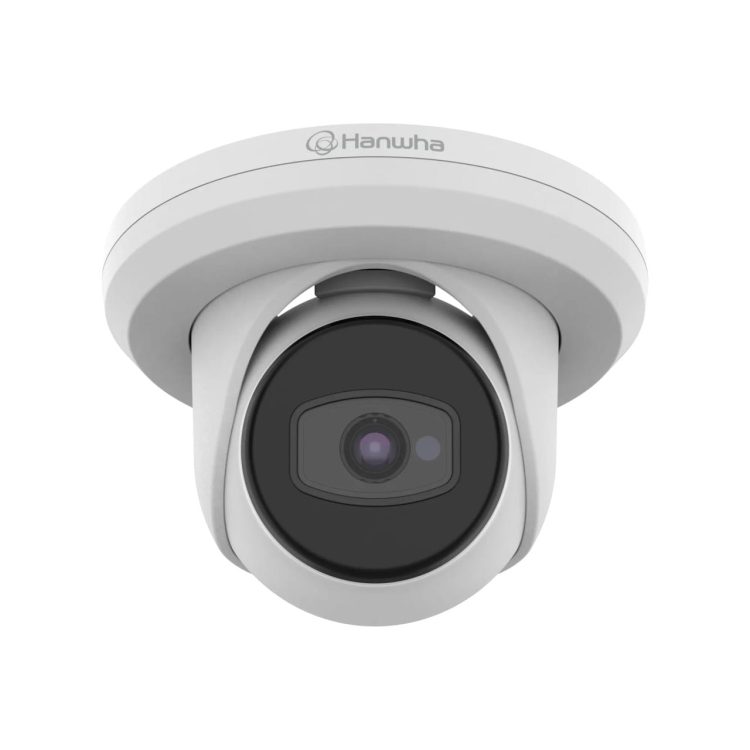 Hanwha ACE-8020R Wisenet Series 5MP Turret Camera with Day and Night Sensor and IP67, IK10 Protection, 3.6mm Fixed Focal Lens