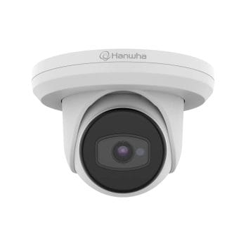 Hanwha ACE-8020R Wisenet Series 5MP Turret Camera with Day and Night Sensor and IP67, IK10 Protection, 3.6mm Fixed Focal Lens Front View