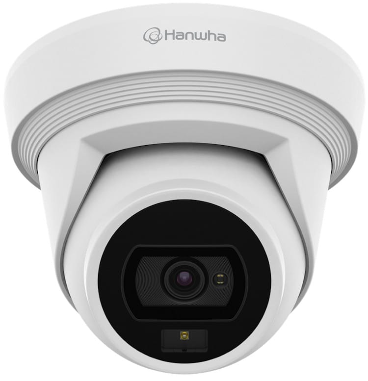 Hanwha QNE-C8013RL 5MP AI Dual Light Flateye Camera