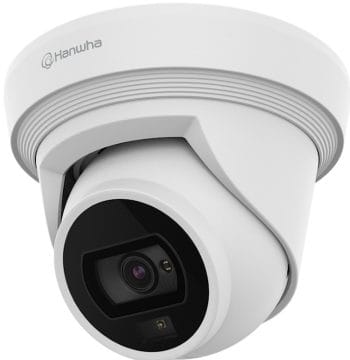 Hanwha QNE-C8013RL 5MP AI Dual Light Flateye Camera Right View