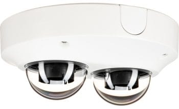 Hanwha Vision PNM-9000VD 10MP Outdoor Dual-Sensor Network Dome Camera (Lenses Sold Separately Available FV 3.7mm, 4.6mm or 7mm) Rear View