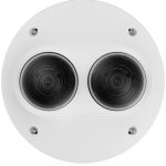 Hanwha Vision PNM-9000VD 10MP Outdoor Dual-Sensor Network Dome Camera (Lenses Sold Separately Available FV 3.7mm, 4.6mm or 7mm) Top View