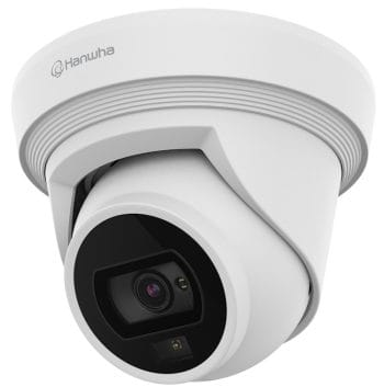 Hanwha Vision QNE-C9013RL 8MP Outdoor Network Flateye Camera with 3mm Lens Left