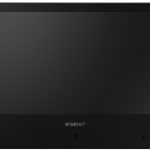 Enhance your surveillance system with the Hanwha Vision SMT-1030PV IP public view monitor. Featuring 1080p resolution, face detection display, and a built-in 2MP camera, this sleek black monitor is VESA mountable and offers advanced features like 150dB WDR and H.265 compression. Perfect for visual deterrence, it also includes a power supply or can be PoE+ powered for convenience. Upgrade your security today!