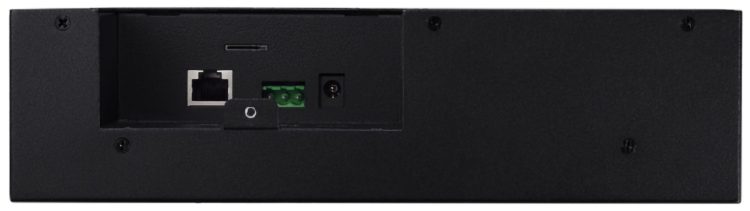 Enhance your surveillance system with the Hanwha Vision SMT-1030PV IP public view monitor. Featuring 1080p resolution, face detection display, and a built-in 2MP camera, this sleek black monitor is VESA mountable and offers advanced features like 150dB WDR and H.265 compression. Perfect for visual deterrence, it also includes a power supply or can be PoE+ powered for convenience. Upgrade your security today!