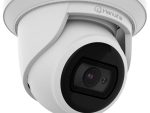 Hanwha Vision Wisenet ANE-L7012R 4MP outdoor IP camera with IR night vision, WDR, analytics, PoE, and NDAA compliance.
