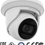 Hanwha Vision Wisenet ANE-L7012R 4MP outdoor IP camera with IR night vision, WDR, analytics, PoE, and NDAA compliance.