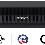 Hanwha - XRN-1620B2 - 8K NVR (Intel-based), No HDD, 16 channels, H265, H264, MJPEG, 8 fixed internal SATA HDDs (10TB max per HDD), ARB (Automatic Recovery Backup), 140 Mbps recording, up to 32 Mbps playback, Dual stream recording, WiseStream technology.