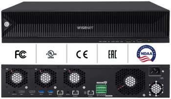 Hanwha Vision XRN-3210B2, a 32-channel NVR from the Wisenet X Series. With 400 Mbps network camera recording and up to 80 TB storage capacity, it's perfect for professional applications. Plus, features like WiseStream and AI search make it a top choice for optimizing storage and bandwidth. Order now and experience seamless video capture and management.