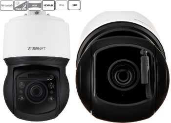 Hanwha XNP-9300RW PTZ network surveillance camera. Designed for tough environments offers advanced features for precise monitoring.