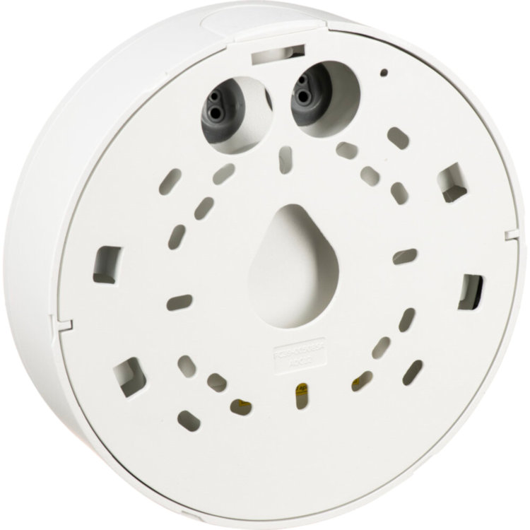 Hanwha XNV-9083R 4K UHD Network Dome Camera. With advanced features like 164 ft (49.99 m) night vision and 2.1x optical zoom, this camera is perfect for outdoor use and offers reliable protection against vandalism Back.
