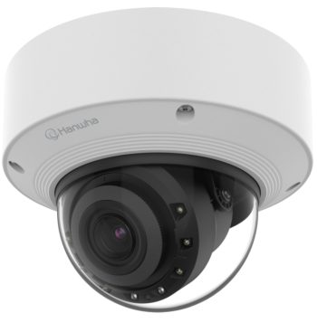 XNV-C9083R 4K resolution camera. With an advanced AI engine and extreme WDR, it offers superior security day and night. IP66, IP67, NEMA4X, and IK10 ratings ensure durability. Shop now and enjoy crystal clear footage up to 40m with 0 Lux (IR LED on) Left View.