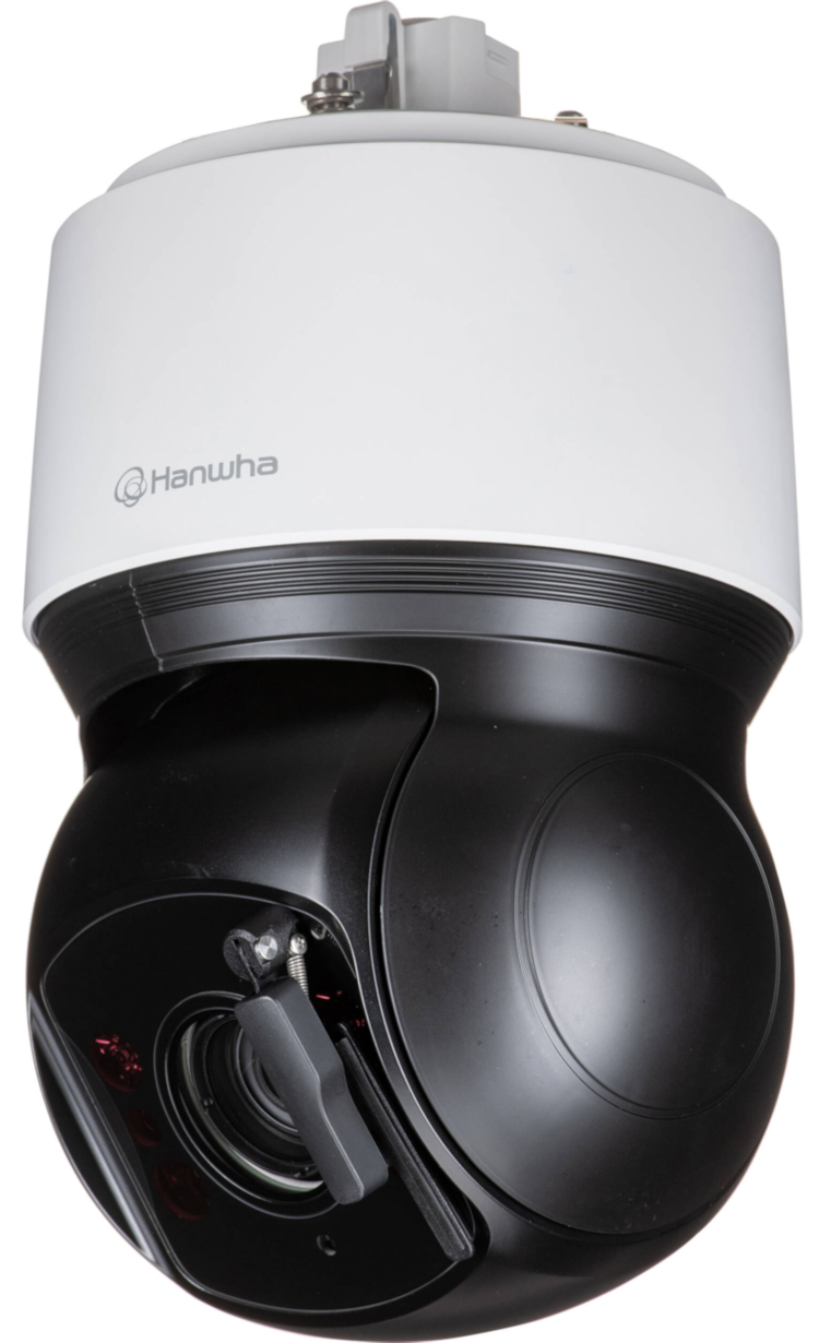 Hanwha XNP-C9303RW 8Megapixel 4K PTZ Camera. Featuring advanced AI technology and 30x optical zoom, it offers crystal clear UHD 4K resolution and reliable weather protection. Shop now at Collsam Security, your trusted Hanwha Vision Supplier Right View.