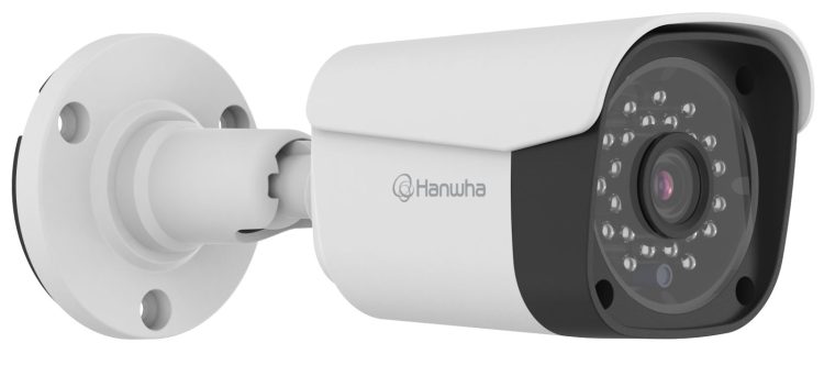 The Hanwha Vision ACO-6020R is a 2MP Analog HD IR Bullet Camera belonging to the Wisenet A Series. It is engineered for both indoor and outdoor surveillance, delivering high-definition video over coaxial cables.