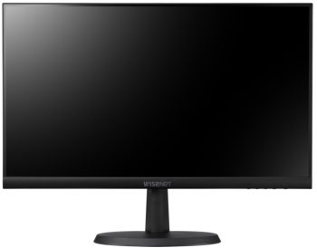 Hanwha SMT-2431, a 24-inch LED monitor with Full-HD resolution, 24/7 operation, and versatile input options.