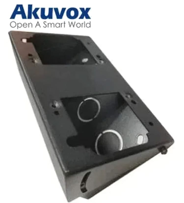Securely Mount Your Emergency Call Panels with The Akuvox R20K Angle Bracket. Made Of Durable Steel, It's Perfect for Concrete and Brick Walls Bottom View