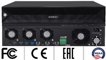 PRN-1600B2_Surveillance_System_with_16_Channel_NVR_up_to_8K_Resolution_and_AI_Search_Features HanwhaPRN-1600B2 16 CH NVR up to 8K (32MP) Resolution (Intel based Model), Features AI Search (Best Shot, Attribute), object detection and classification, license plate detection, and search for AI-based cameras, plus adding AI Search