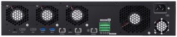 HanwhaPRN-1600B2 16 CH NVR up to 8K (32MP) Resolution (Intel based Model), Features AI Search (Best Shot, Attribute), object detection and classification, license plate detection, and search for AI-based cameras, plus adding AI Search