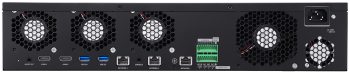 HanwhaPRN-1600B2 16 CH NVR up to 8K (32MP) Resolution (Intel based Model), Features AI Search (Best Shot, Attribute), object detection and classification, license plate detection, and search for AI-based cameras, plus adding AI Search