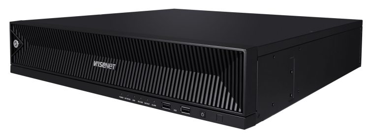 HanwhaPRN-1600B2 16 CH NVR up to 8K (32MP) Resolution (Intel based Model), Features AI Search (Best Shot, Attribute), object detection and classification, license plate detection, and search for AI-based cameras, plus adding AI Search
