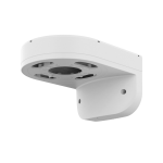 Hanwha SBP-160WMW1 wall mount front angle showing camera mounting face