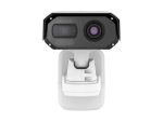 Hanwha TNM-C4940TD thermal camera front view showing thermal and visible-light lenses
