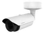 Hanwha TNO-L4030T thermal camera angled view with lens and mounting base
