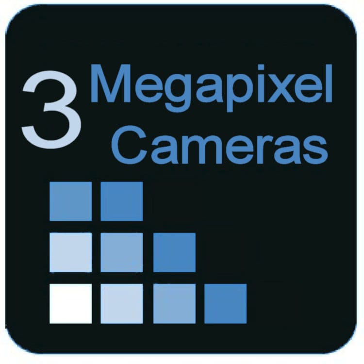 3-Megapixel Network IP Cameras