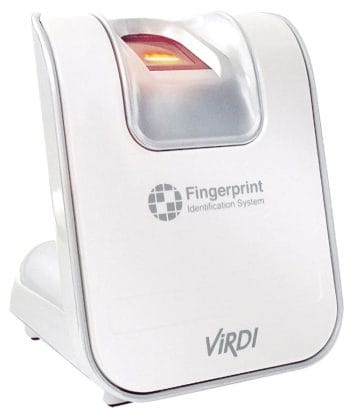 Efficiently enroll fingerprints with FOH02 USB Reader. Compatible with PC, this device makes biometric security easy and convenient Right View. Shop now!