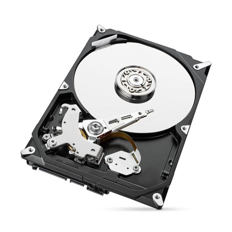 Seagate SkyHawk ST6000VX009 hard drive assembly view