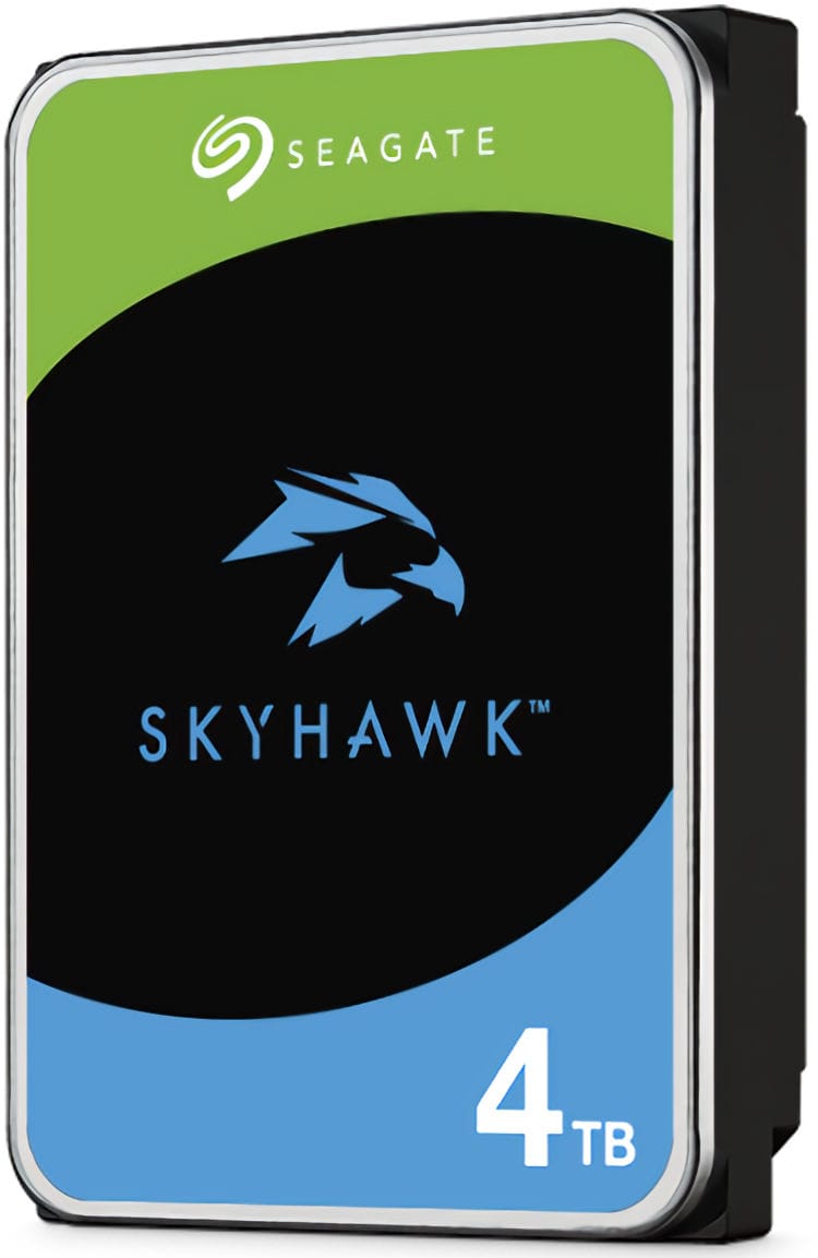 Upgrade your DVR or NVR system with the Seagate SkyHawk ST4000VX016 4 TB hard drive. Designed for 24/7 use with 64 HD cameras, it includes SHM for added protection. Shop now at Collsam Security.