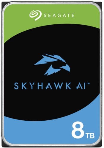 Upgrade_Your_Surveillance_System_with_Seagate_SkyHawk_AI_ST8000VE001_8_TB_Hard_Drive_Colls_Front Upgrade your surveillance system with the Seagate SkyHawk AI ST8000VE001 8 TB hard drive. Designed for AI, it supports 64 HD camera streams. Shop now at Collsam Distribution for all your storage needs Front View