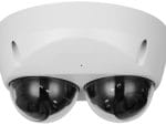 Upgrade your surveillance system with Dahua Technology IPC-HDBW5441F-AS-E2. 4 MP dual-directional camera with advanced features for accurate monitoring Front View, Shop now at Collsam Distribution.