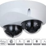 Upgrade your surveillance system with Dahua Technology IPC-HDBW5441F-AS-E2. 4 MP dual-directional camera with advanced features for accurate monitoring Side View, Shop now at Collsam Distribution.