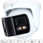 Eyemax NCU-EP430-AW 8MP Outdoor Dual-Sensor ePoE Night Color Network Turret Camera. Featuring 140dB WDR, ONVIF compatibility, and advanced IVS analytic algorithms, this camera offers superior performance and protection. With WizMind AI Smart Dual Illuminators, 1300ft (396.24 m) IR range, and IP67 protection, it's the perfect choice for all your outdoor surveillance needs. Get yours now and experience the ultimate in security and peace of mind.