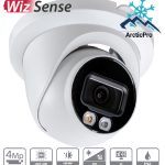 Capture crystal clear images day or night with Eyemax NCU-E42S2-AW28 4MP Turret Network Camera. Advanced AI technology and dual illuminators for enhanced security. Shop features now!