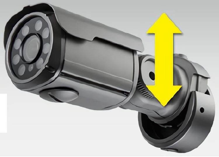 Eyemax TIR-M2334V-B HD-TVI HD-SDI 2MP Bullet Camera. IP68 rated for outdoor use, 6 COB IR for night vision, and advanced features like WDR and DNR for optimal performance Easy Slide Installation.