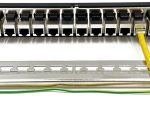 CN PP-5P24UA 24-port patch panel. No punch down tools needed, just plug in couplers for easy installation and repairs. Save time and hassle with this versatile 1U panel.