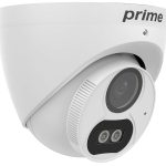 Enhance your security with the Prime TCU-RS2042-AW28 2Megapixel Night Color 4-In-1 Coax Turret Camera. NDAA compliant, 2.8 mm fixed lens, and 131.23 ft (40 m) IR distance Right View.